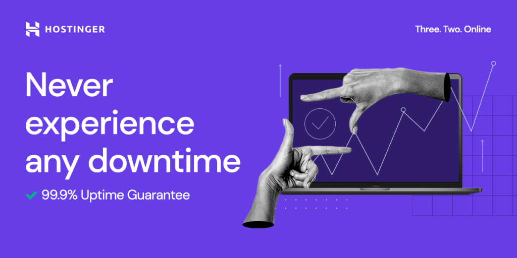 Performance and uptime of hostinger