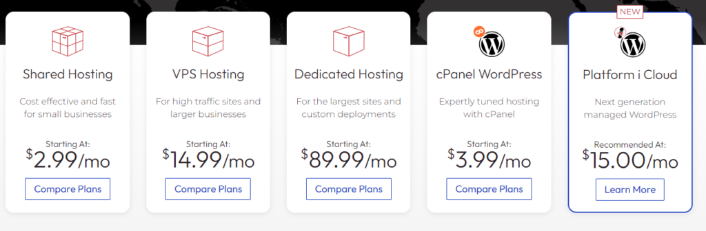 Inmotion Hosting vs. Bluehost