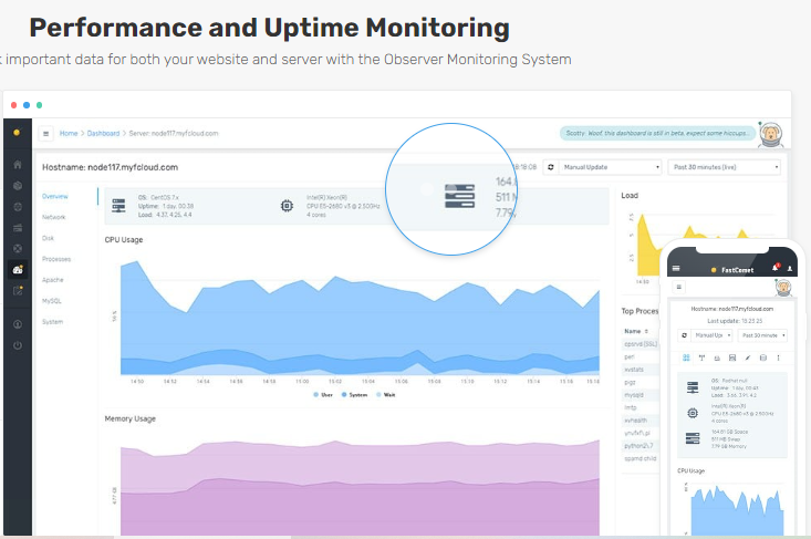 Fastcomet vs. Bluehost